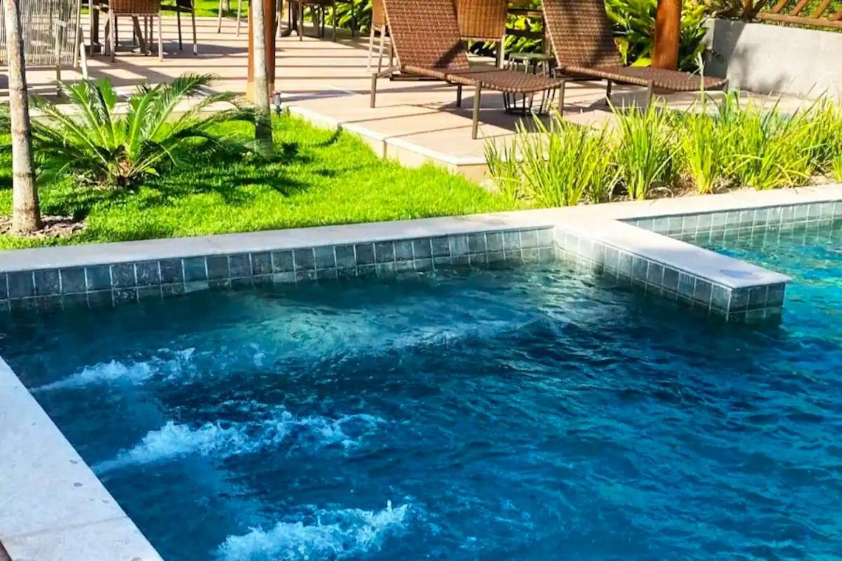 Casa Praia Do Forte Bahia Jardim Piscina Churrasco Eksteriør billede